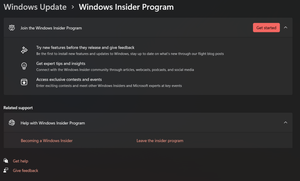 windows insider