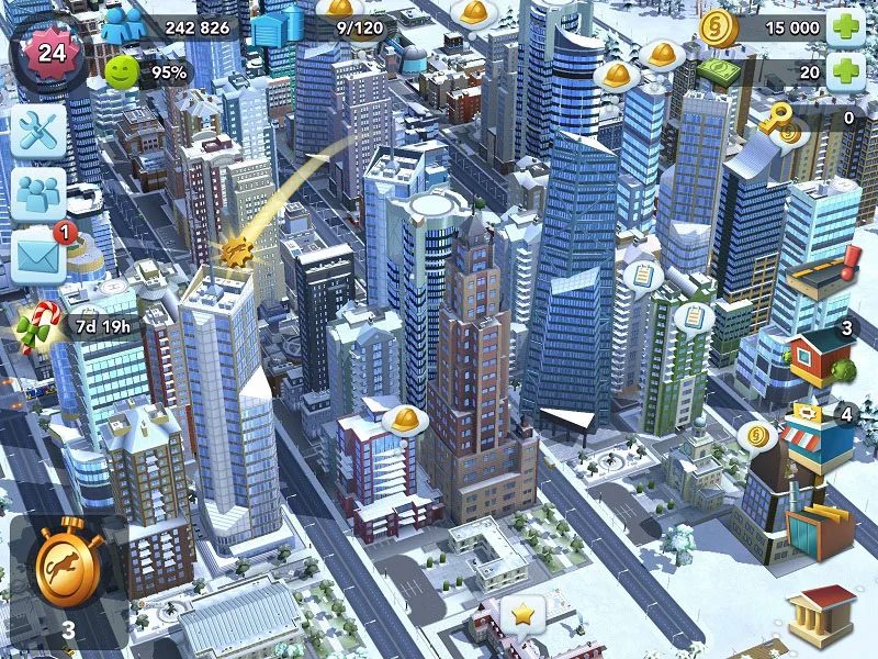 تعتبر SimCity واحدة من أكثر الألعاب شهرة في عالم البناء والاستراتيجية. توفر هذه اللعبة أدوات متقدمة لإنشاء مدينة من الصفر، حيث يمكنك تحديد مواقع المنازل، بناء الطرق، وتوزيع الموارد.