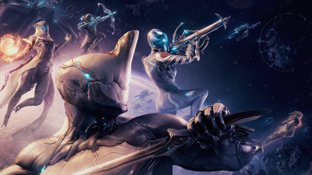 2. Warframeأكشن خيال علمي: تأخذك Warframe إلى عالم مليء بالأكشن والخيال العلمي، حيث يمكنك اللعب بشخصيات "تينو" لمحاربة الأعداء في مغامرات مثيرة. أبرز المميزات: عالم مفتوح مذهل. تخصيص واسع للشخصيات والأسلحة. طور تعاوني ممتع. ما يميزها؟ اللعبة تقدم تجربة مميزة لمحبي الخيال العلمي مع تركيز على اللعب الجماعي، مما يجعلها مثالية للأصدقاء الذين يبحثون عن مغامرات مشتركة.