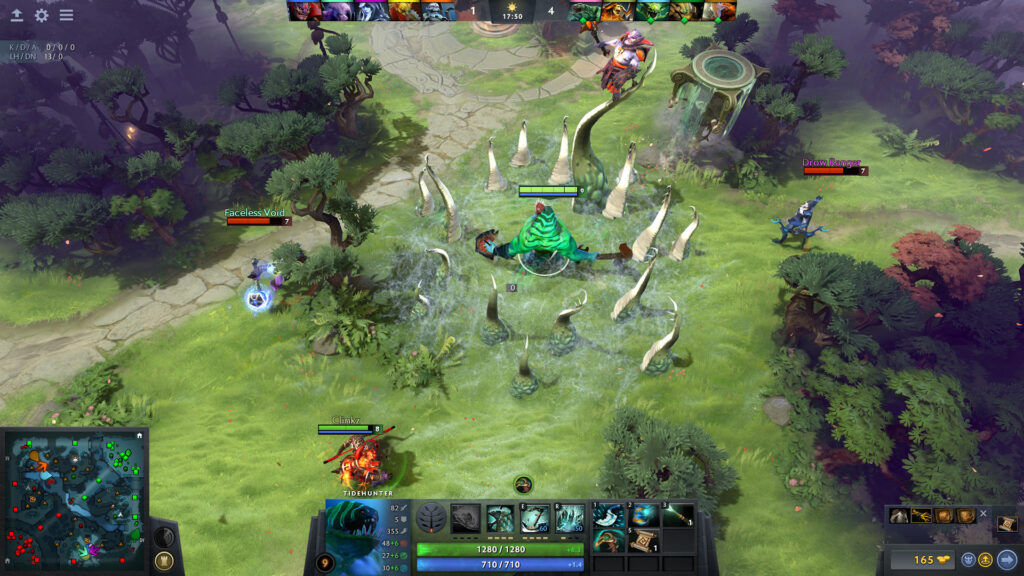 Dota 2لعبة الأساطير الجماعية: تعد Dota 2 واحدة من أشهر ألعاب MOBA (Multiplayer Online Battle Arena) في العالم. توفر تجربة استراتيجية وتنافسية حيث يتعين عليك التنسيق مع فريقك لتحقيق الفوز. أبرز المميزات: معارك جماعية مدهشة. تحديثات مستمرة من قبل المطورين. مجتمع لاعبين نشط.