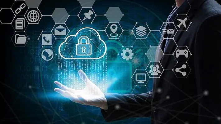 الأمن السحابييختص بحماية البيانات المخزنة على السحابة. مع تزايد استخدام خدمات السحابة مثل Google Drive وDropbox، أصبح تأمينها أمرًا حتميًا.