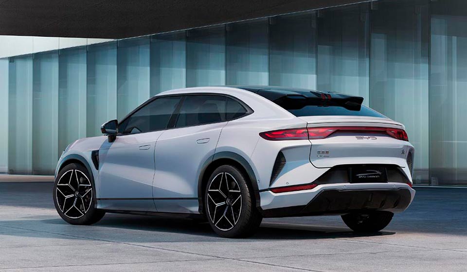 BYD song car