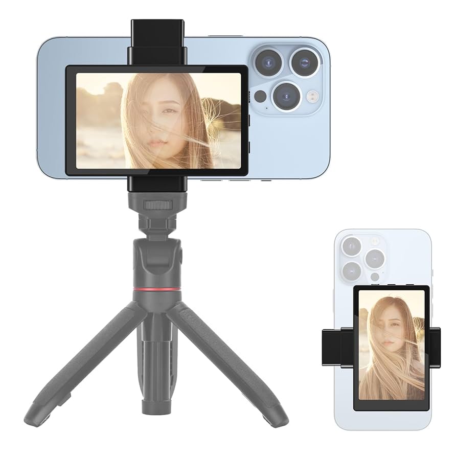 newmowa magnetic phone vlog selfie screen