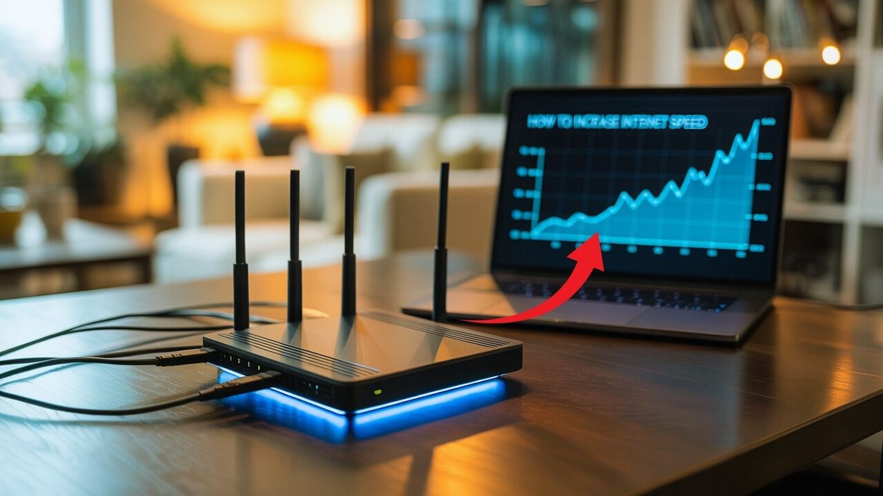 تسريع الإنترنت في البيت عبر تحسين إعدادات الراوتر والواي فاي